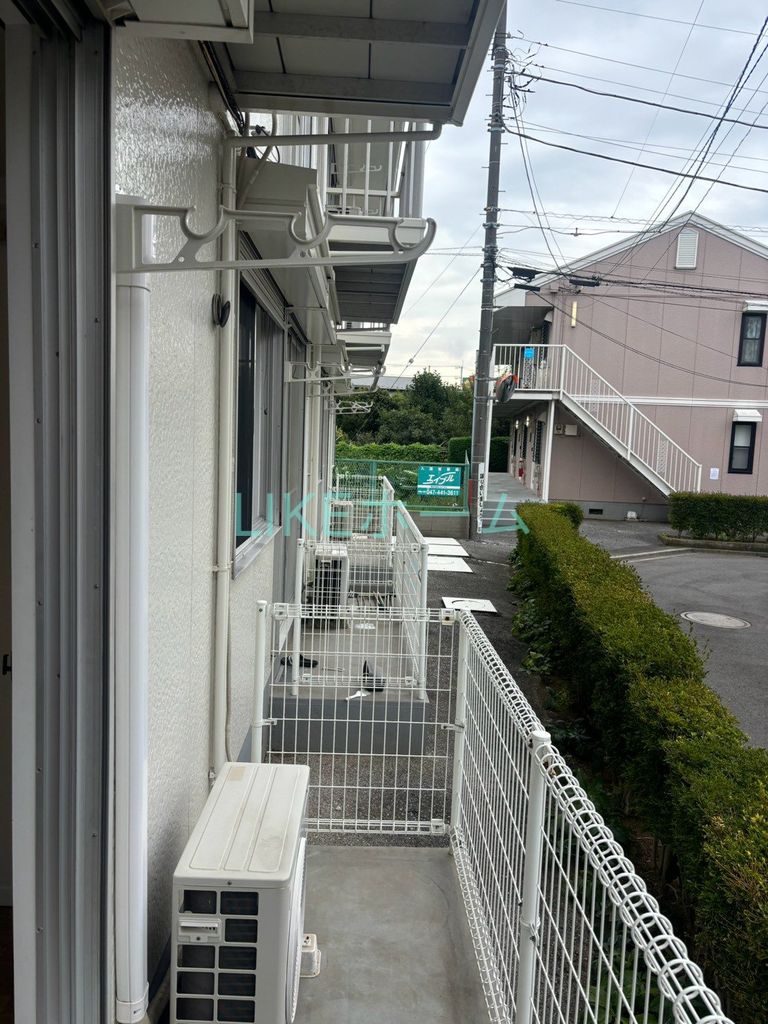 バルコニー　庭