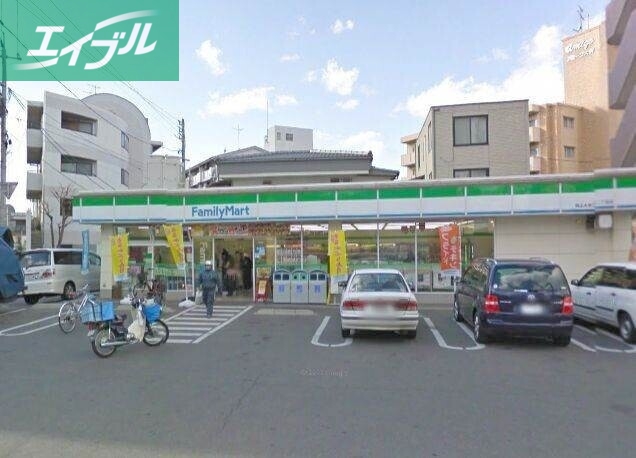 コンビニ　ファミリーマート岡山大供二丁目店（コンビニ）まで75m