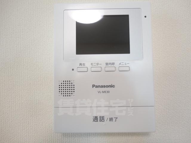 セキュリティ　カメラ付インターホン（イメージ）