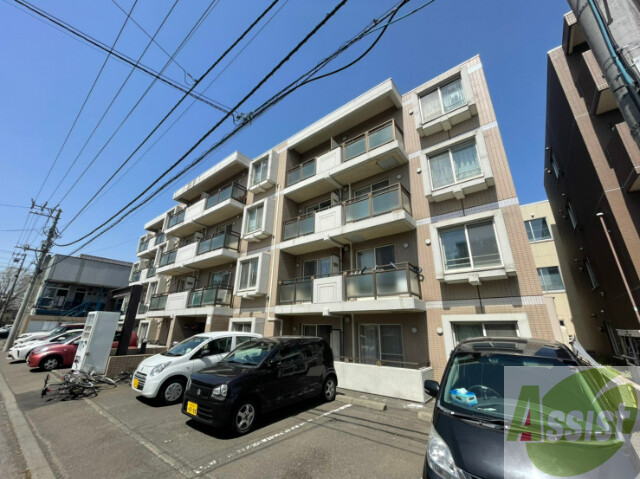 建物外観　札幌市東区北二十四条東「エクセレント北２４条」