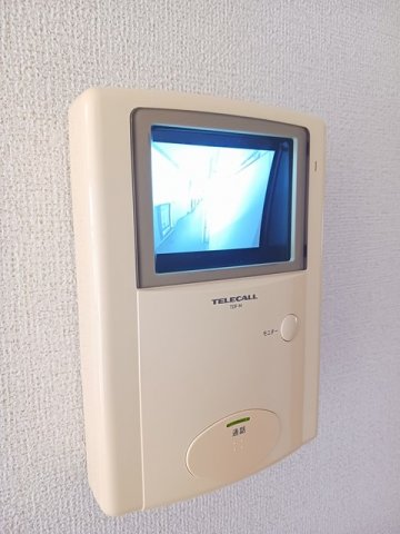 セキュリティ　モニター付きインターホンです