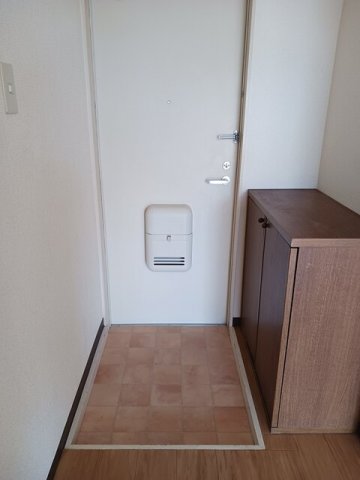 玄関　明るい玄関です