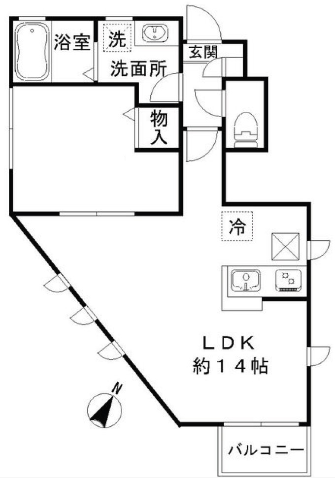 Court Arivioの間取り写真
