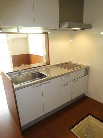 キッチン　ＩＨ２口システムカウンターキッチン
