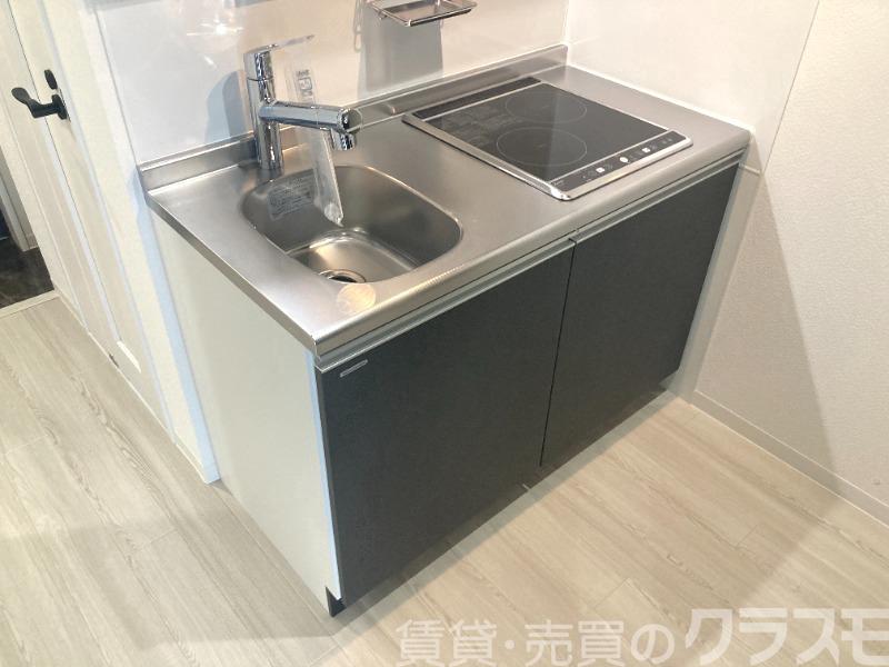 キッチン　２口ＩＨシステムキッチン♪