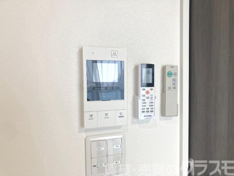 セキュリティ　来訪者が確認できるモニターホン♪