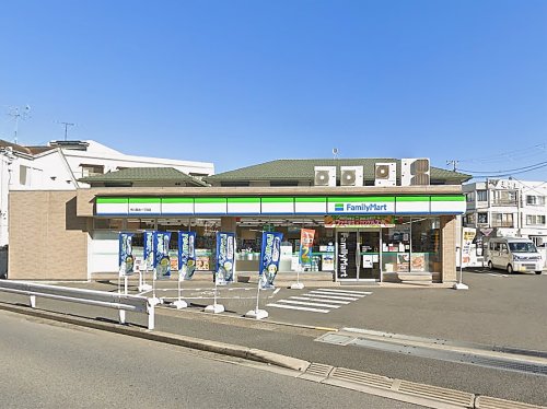 コンビニ　ファミリーマート 市川高谷一丁目店（コンビニ）まで461m