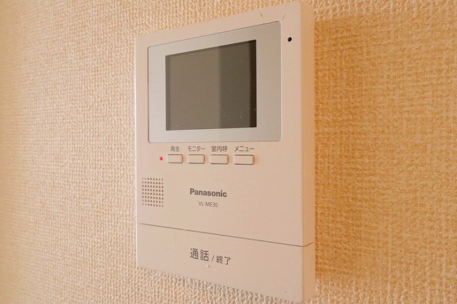 セキュリティ　モニター付インターホンです。