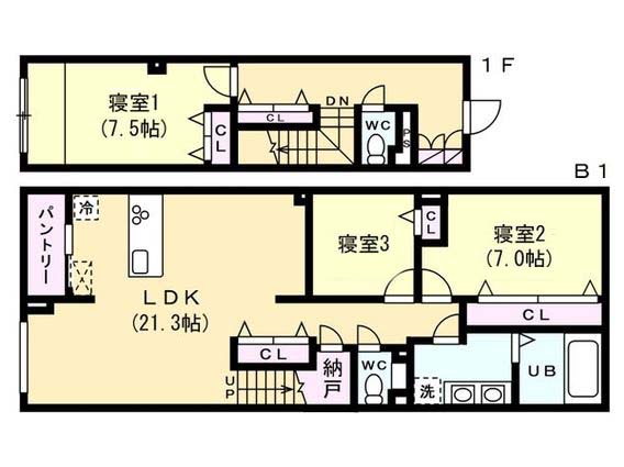 エフティヒア西品川の間取り写真