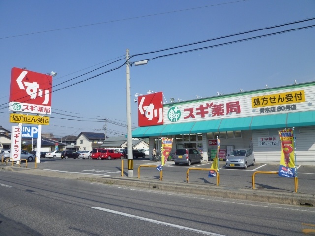 ドラックストア　スギ薬局青木店（ドラッグストア）まで572m