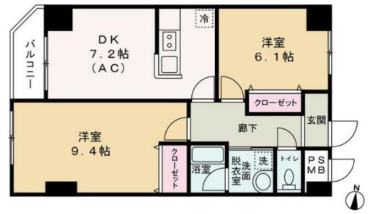 ネクサス立石の間取り写真
