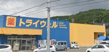 スーパー　ドラッグストアトライウェル 馬頭店（スーパー）まで608m