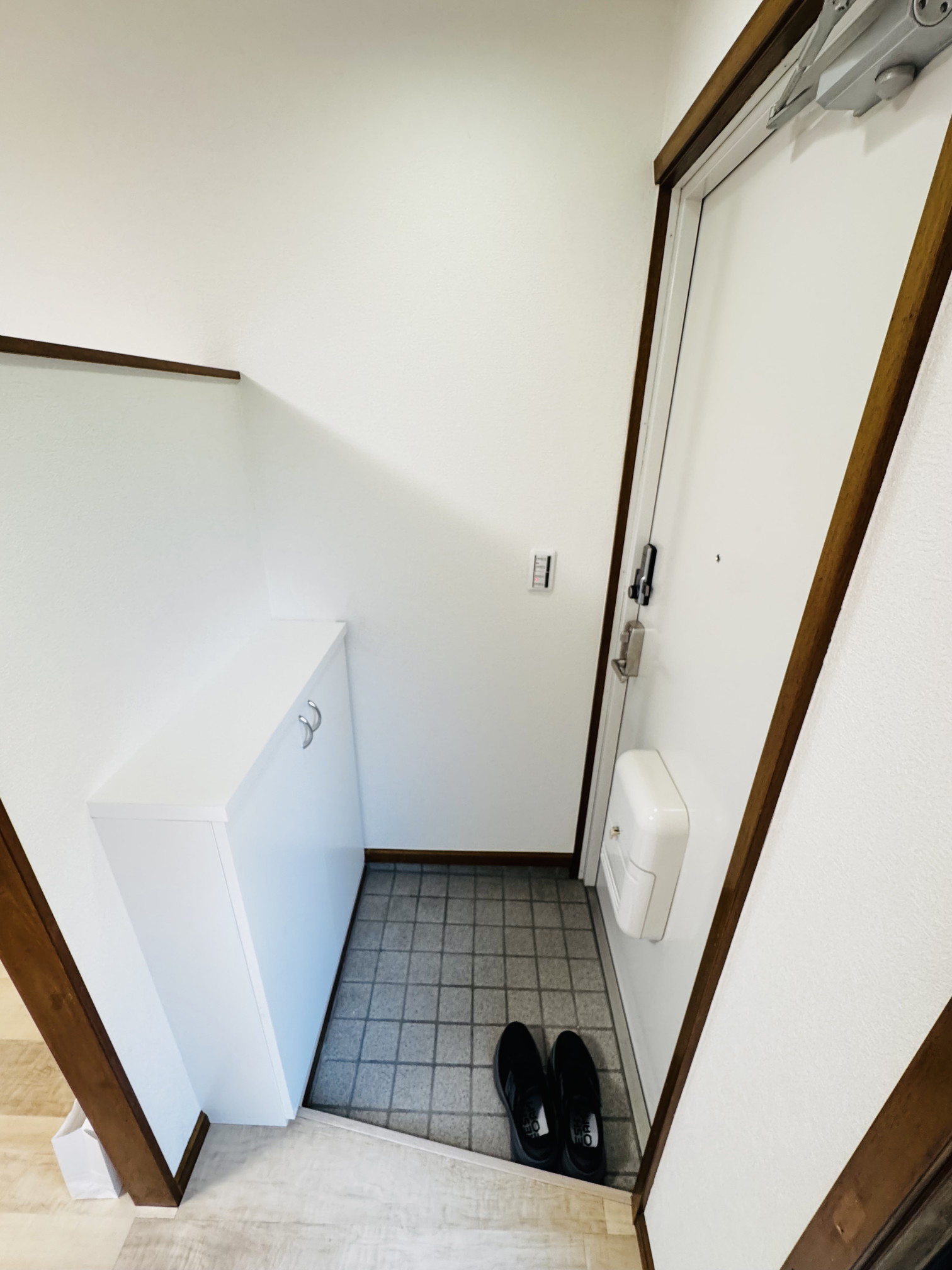 東急目黒線 武蔵小山駅 徒歩8分 3階建 築37年の玄関写真