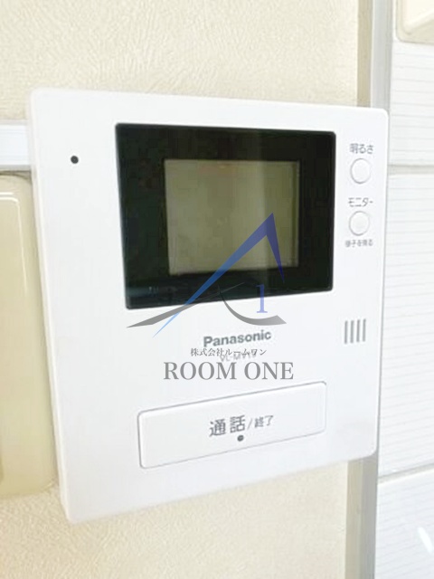 セキュリティ　モニター付インターホンです。