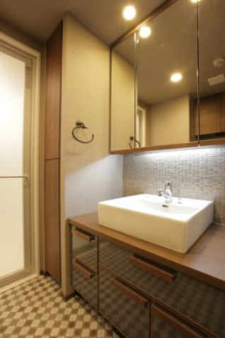 洗面設備　別部屋参考写真