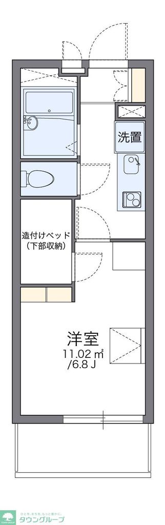 レオパレス榮の間取り写真