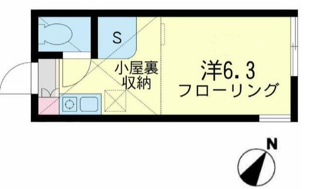 ユナイトステージ鹿島田ジュリエットの間取り写真