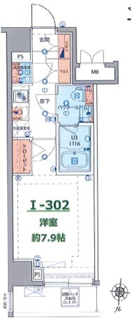 SHOKEN RESIDENCE高島平Iの間取り写真