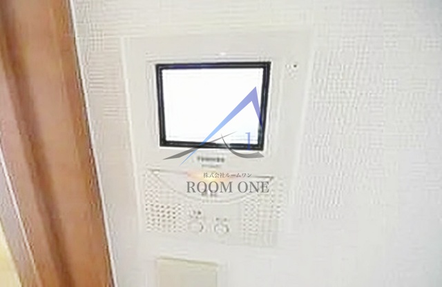 セキュリティ　モニター付インターホンです。