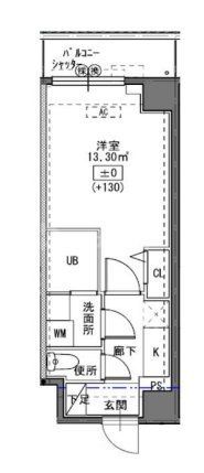 Alivis東瑞江の間取り写真