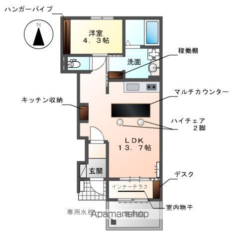メゾン ボヌールの間取り写真