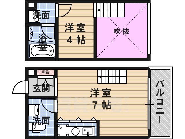アトライズ片山の間取り写真