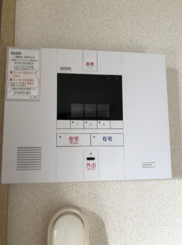 セキュリティ　モニタ付インターホン