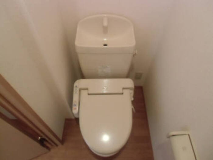 ＪＲ中央線 石和温泉駅 徒歩16分 2階建 築23年のトイレ写真