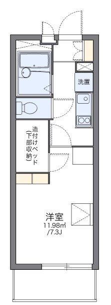 つくばエクスプレス 柏たなか駅 徒歩13分 3階建 築17年の間取り写真