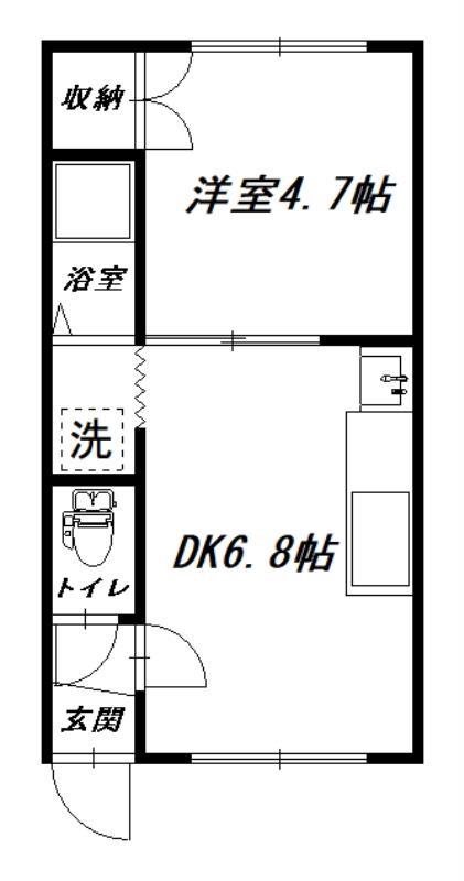 CowCow永山Aの間取り写真