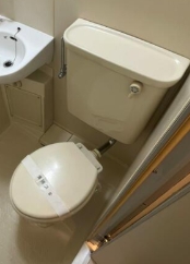京王線 代田橋駅 徒歩6分 5階建 築36年のトイレ写真