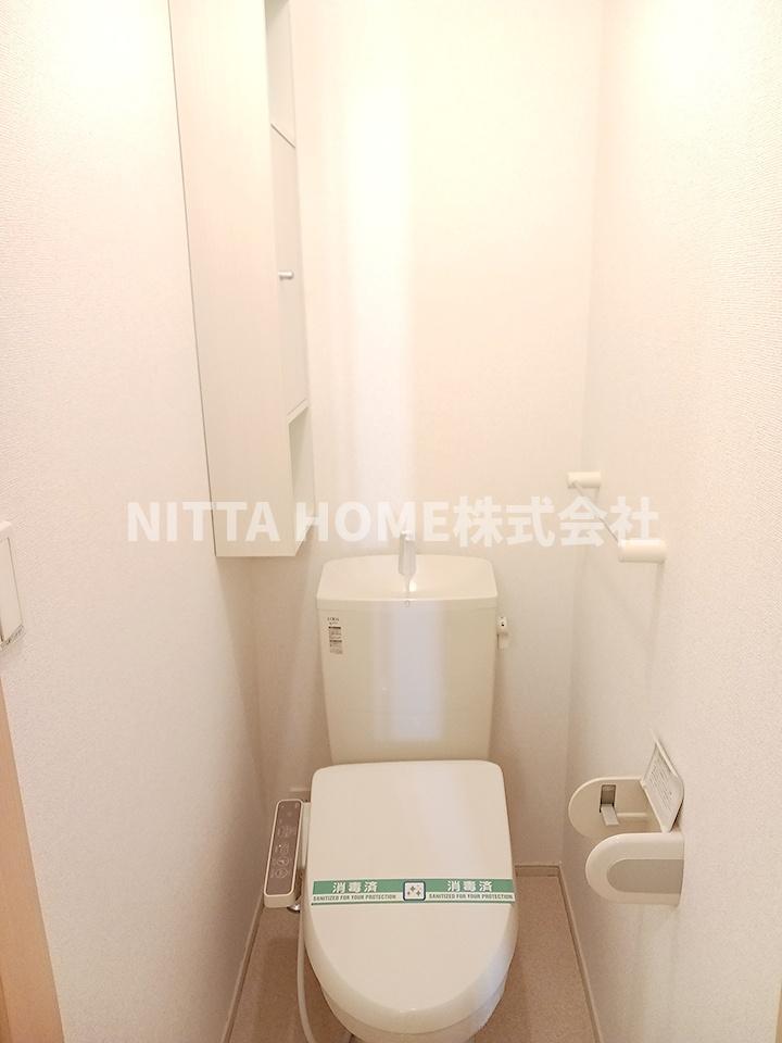 トイレ　ウォシュレットも完備◎