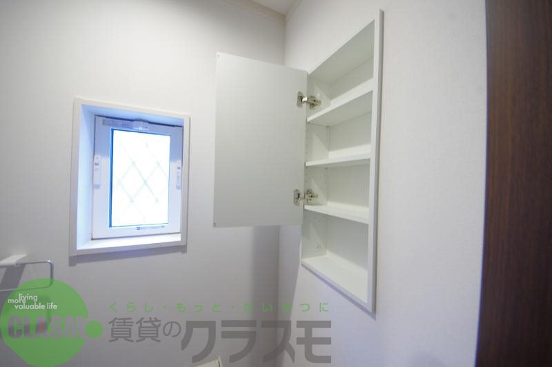 収納　十分な収納スペースがあります