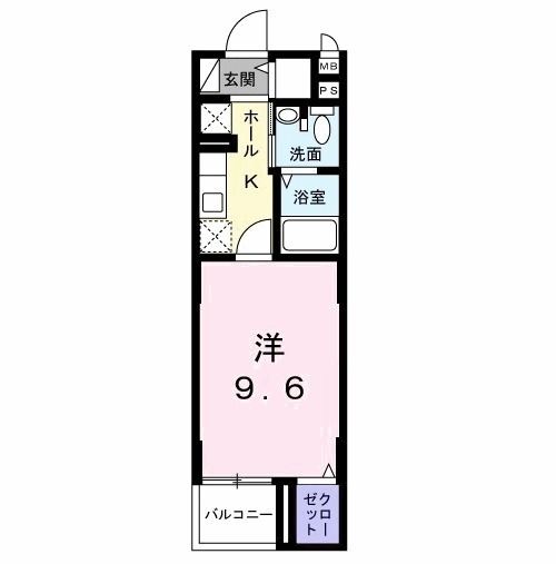 京王相模原線 京王堀之内駅 徒歩13分 5階建 築11年の間取り写真