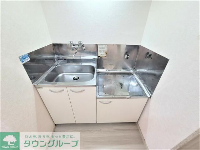 東武東上線 鶴ケ島駅 徒歩9分 2階建 築41年のキッチン写真