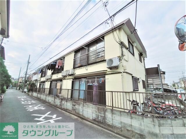 東武東上線 鶴ケ島駅 徒歩9分 2階建 築41年の外観写真