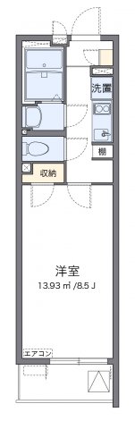 クレイノL ESTATEの間取り写真