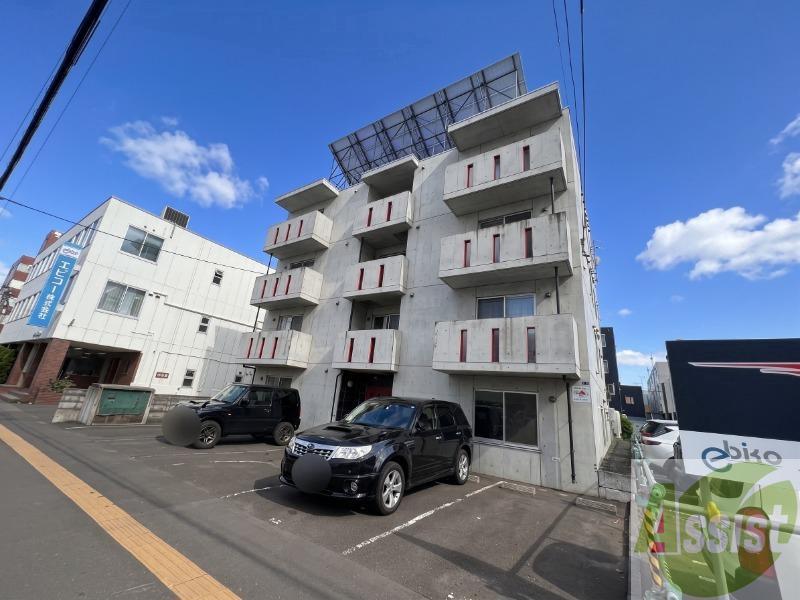 建物外観　札幌市西区二十四軒三条「クラリス二十四軒」