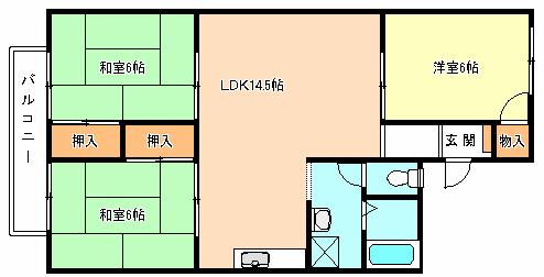 シティハウス栄の間取り