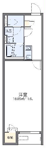 レオネクストウイングＢの間取り