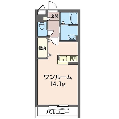 シャーメゾン前川の間取り