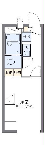 レオパレスコンフォートIIの間取り