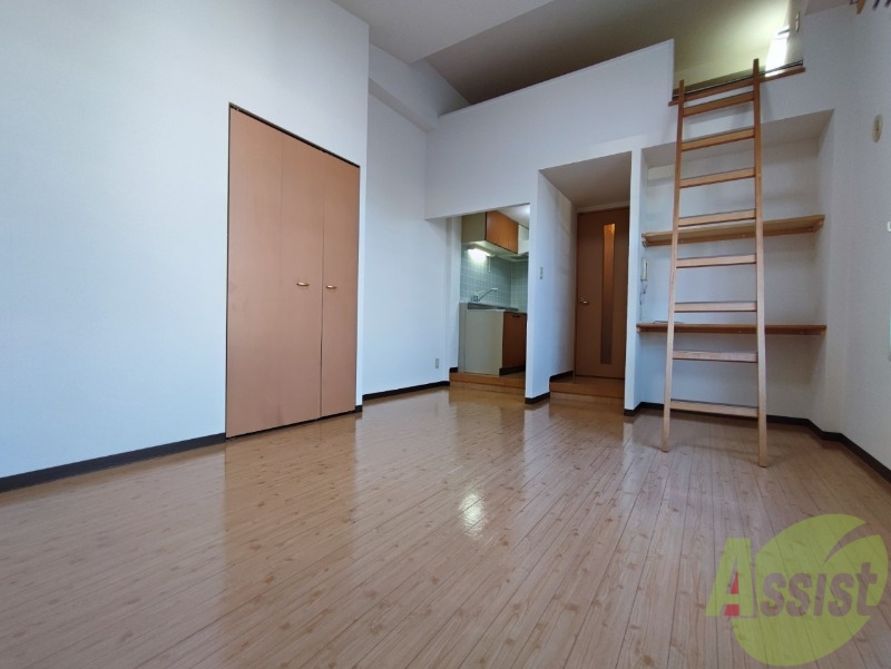 居室・リビング　シンプルな造りのワンルームのお部屋です！