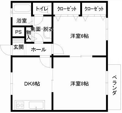 和風サラダの間取り