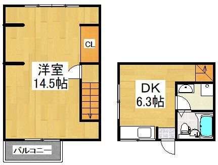 小澤アパートの間取り