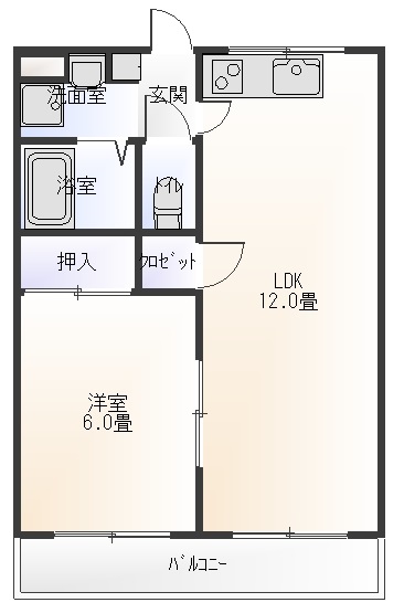 フォレスト1の間取り