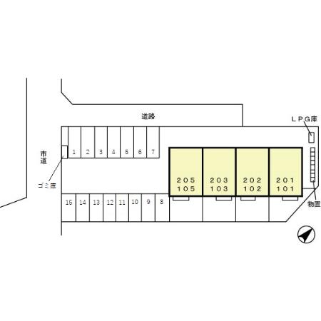 【高岡市福岡町本領のアパートのその他】