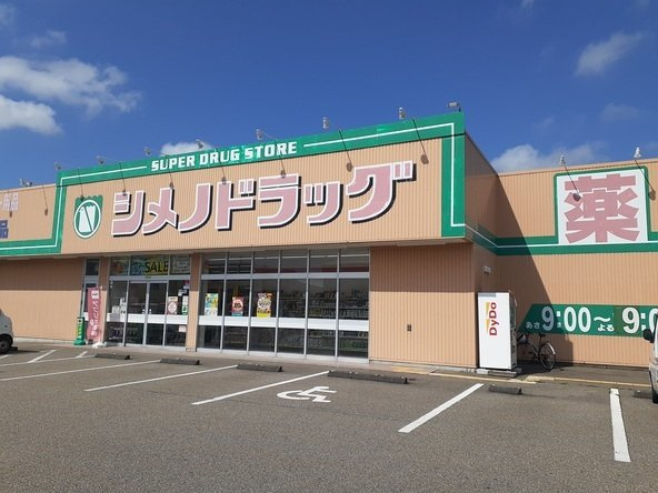 【高岡市福岡町本領のアパートのドラックストア】