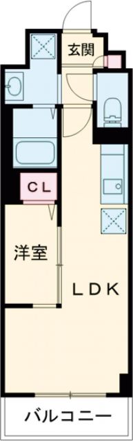 FMT RESIDENCE HAKATA MINOSHIMAの間取り