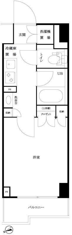 ルーブル仲六郷壱番館の間取り